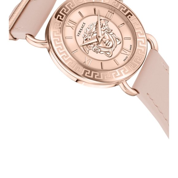 Versace Womens Rose Gold Watch! NEW!